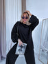 LARGE SIZE set "MANHATTAN" - BLACK